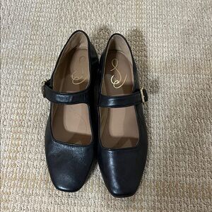 Sam Edelman Black Mary Jane Flats